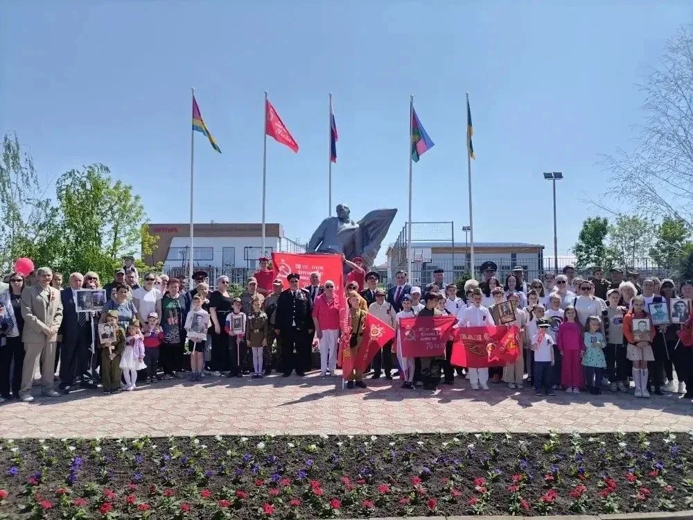 👉 Сегодня ученики нашей школы приняли участие в торжественном митинге, посвящённом 81-й годовщине По