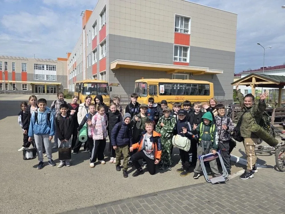 📢 📢 📢 В минувшие выходные ученики школы №15 отправились в увлекательный поход выходного дня по посёл