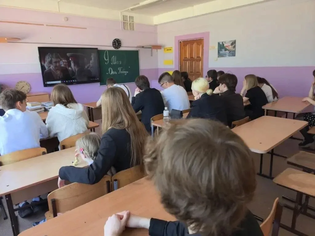 Киноуроки «Великая Победа: взгляд потомков»: история семьи в кадре   9 Мая в гимназии прошли необычн