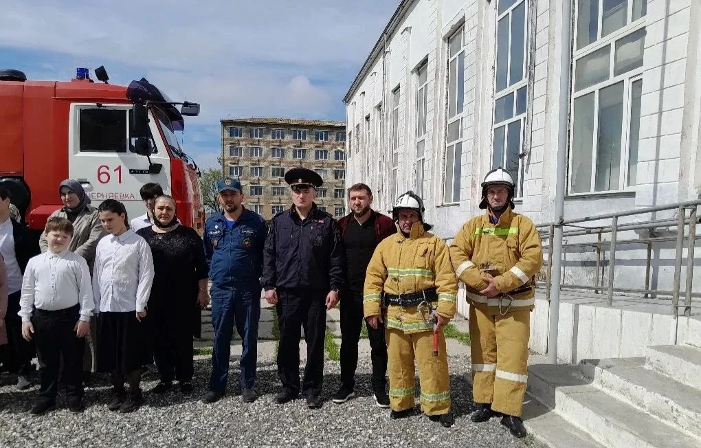 Каждая секунда на счету: в школе-интернате села Черняевка прошла тренировочная эвакуация  🧑‍🚒Подгото