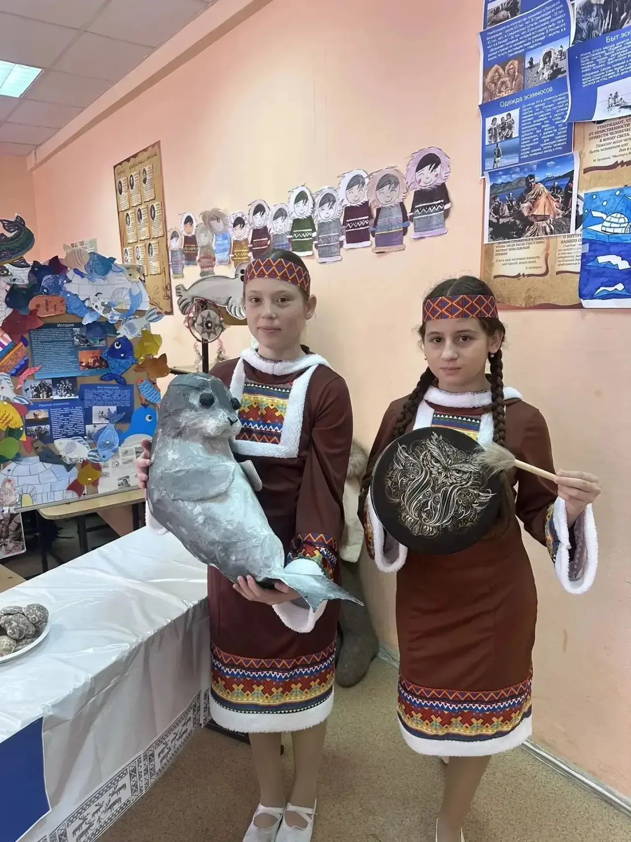 🇷🇺 В рамках празднования Дня школы, приуроченного к Году единства народов России, учащиеся 5 «А» кла