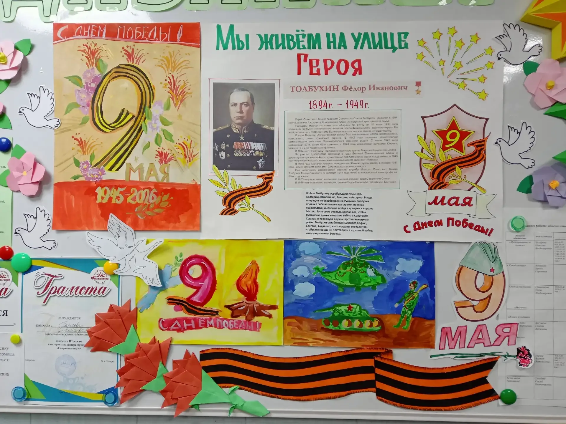 Каждый день мы ходим по знакомым улицам, но что мы знаем о людях, чьим именем названа улица!? Наша к