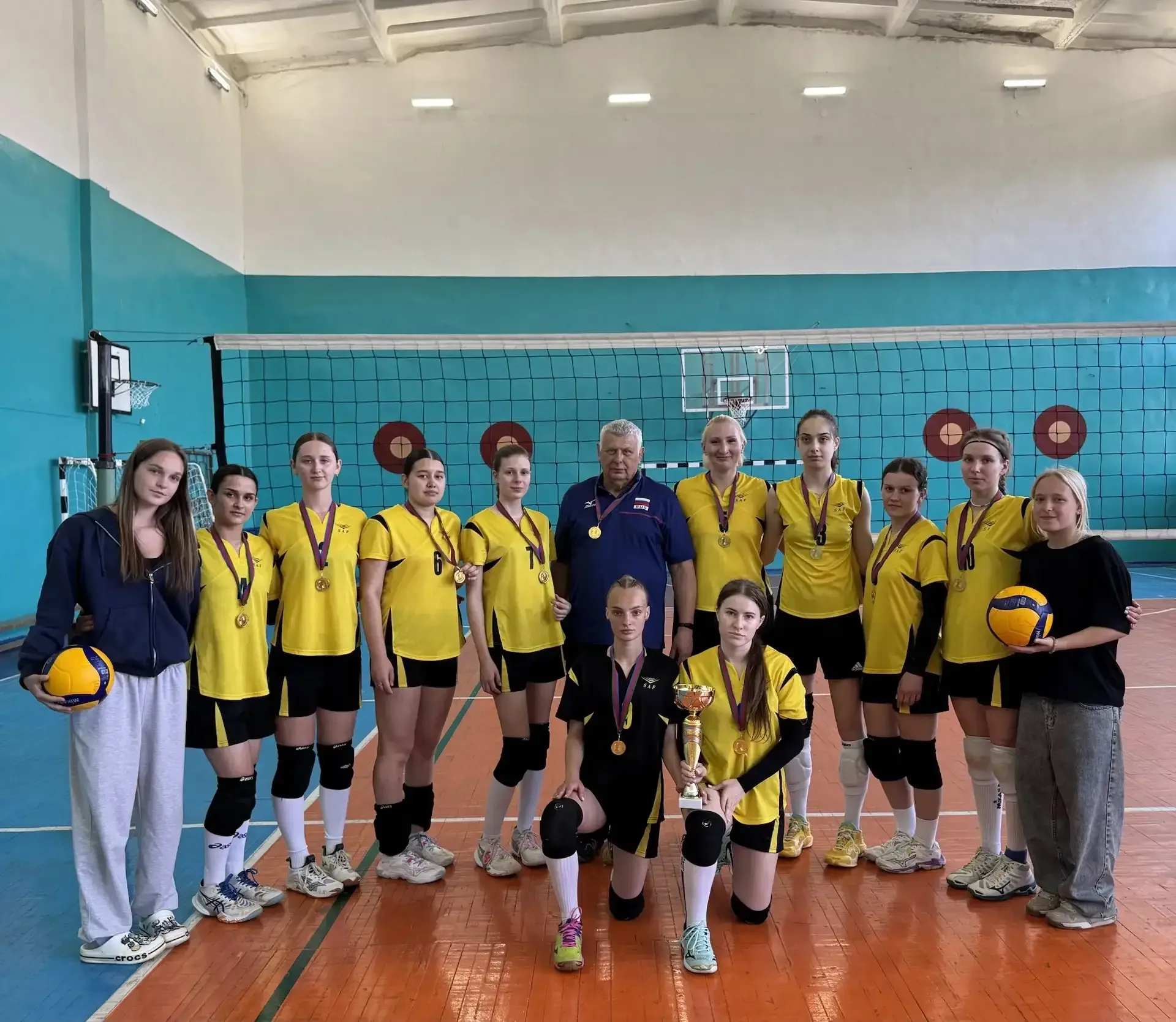 🏐 12 мая в Ейске завершился очередной этап Всекубанской спартакиады среди студентов профессиональных