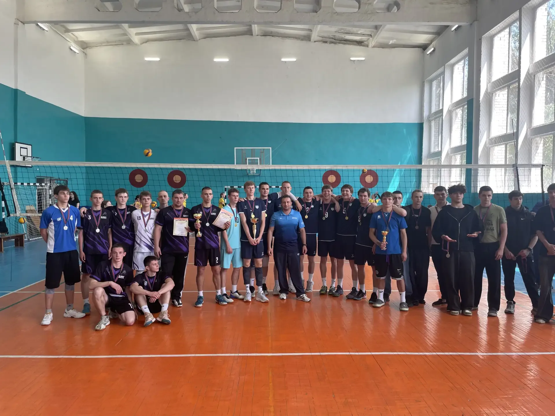 🏐 12 мая в Ейске завершился очередной этап Всекубанской спартакиады среди студентов профессиональных