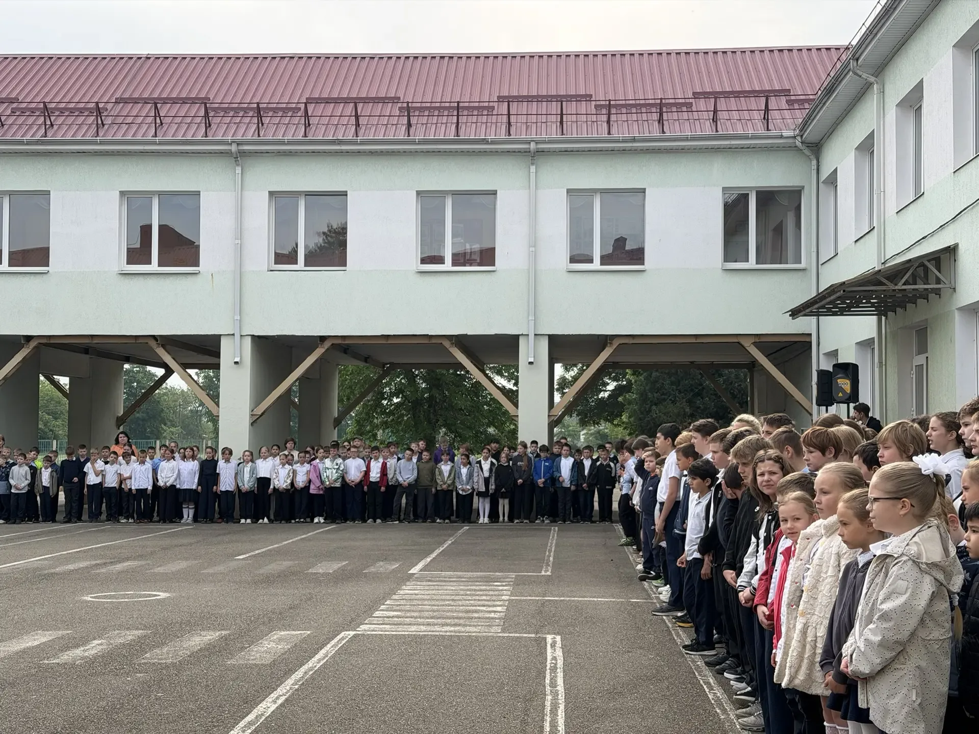 🔔В нашей школе прошла традиционная линейка, посвященная началу учебной недели.  🏆В рамках линейки со