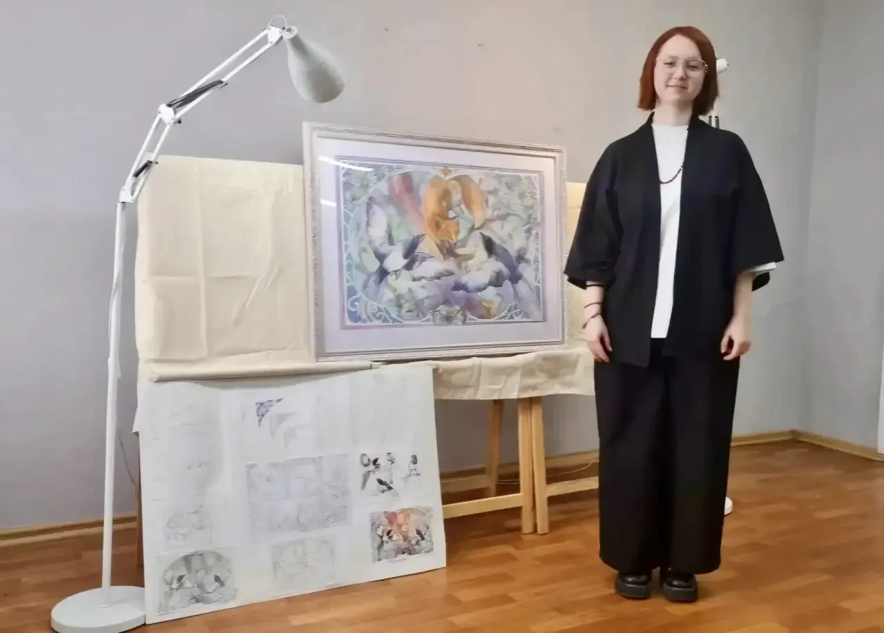 🎨✨ Талант, труд и вдохновение: ученицы «Перспективы» — среди лучших! ✨🎨  🏫 Обучающиеся МБОУ СШ «Перс