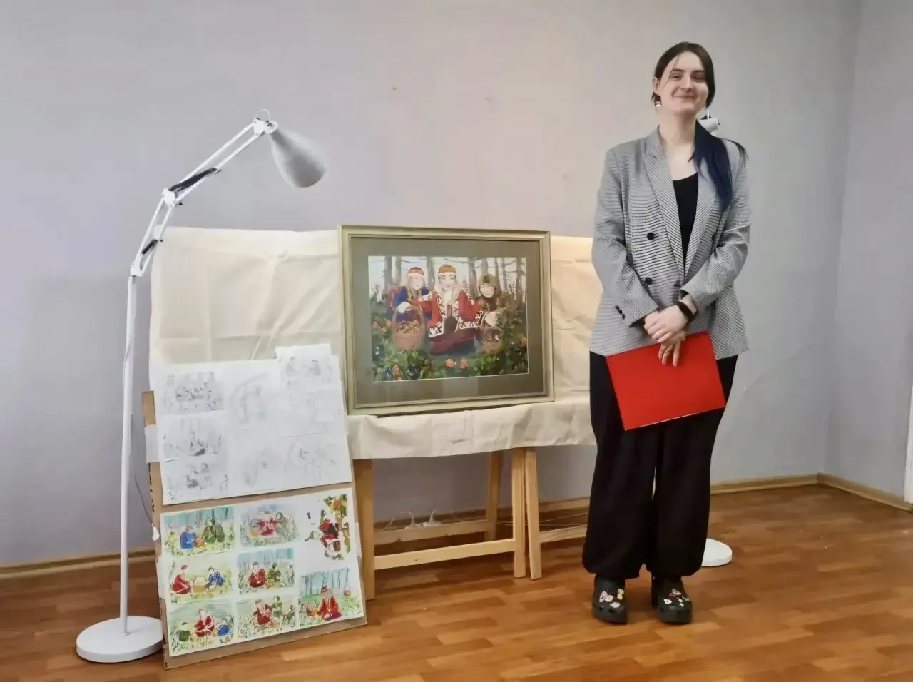 🎨✨ Талант, труд и вдохновение: ученицы «Перспективы» — среди лучших! ✨🎨  🏫 Обучающиеся МБОУ СШ «Перс