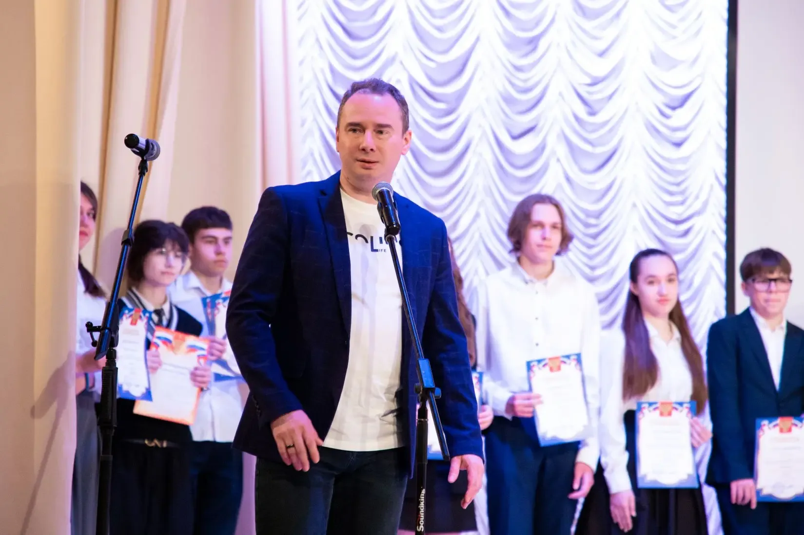На площадке университета состоялся праздник «За честь гимназии»  16 мая 2026 года в актовом зале уни