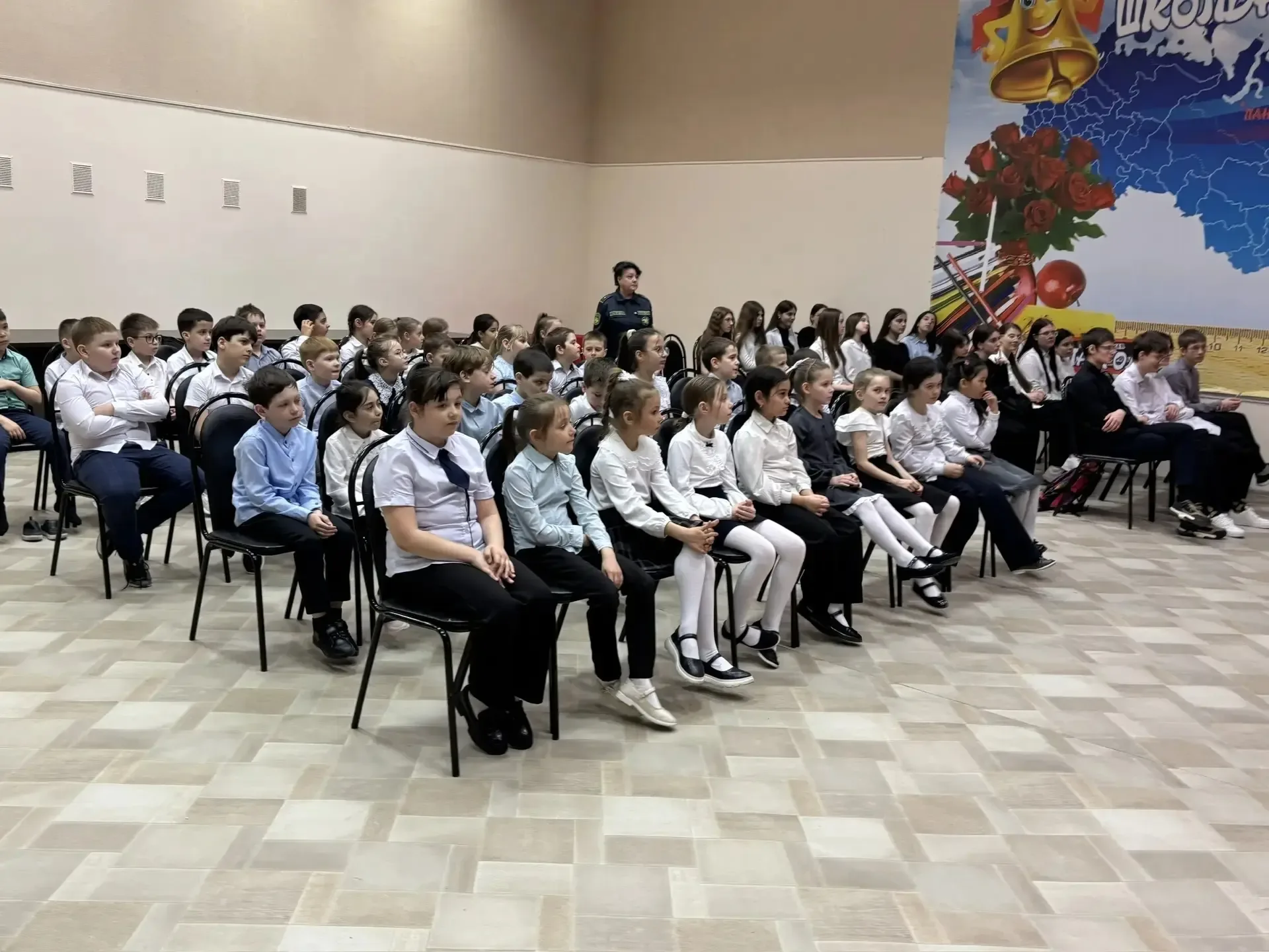 Работники пожарной части совместно с представителями администрации п.г.т. Пангоды провели профилакти