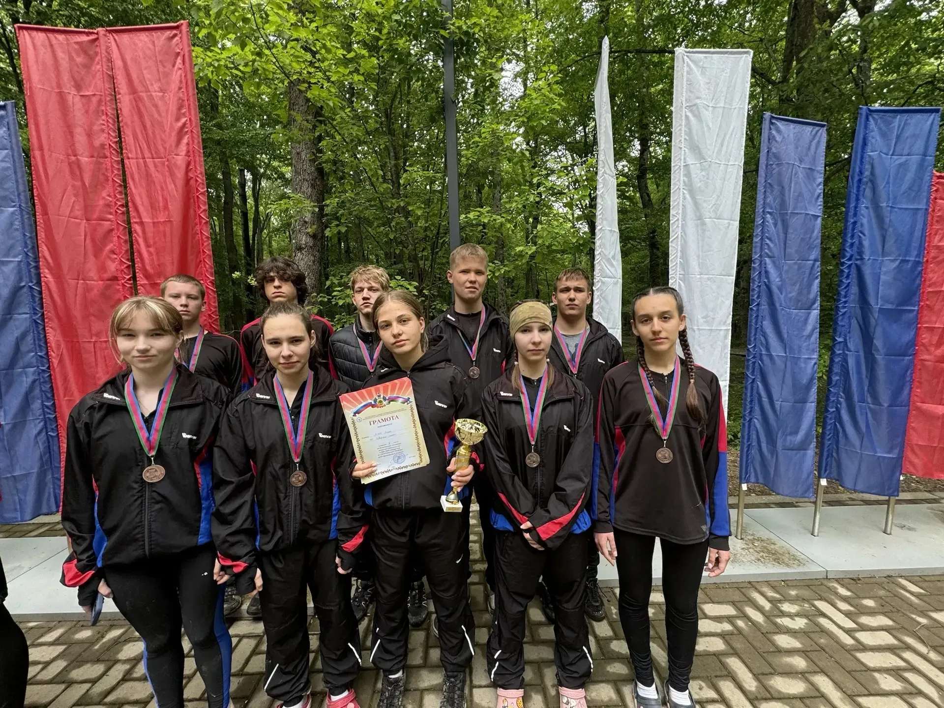 🎉Поздравляем команду с отличным результатом — 3 место 🥉в краевом финале Всекубанской спартакиады по 