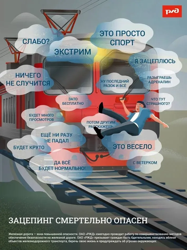 Профилактика непроизводственного травматизма граждан на объектах инфраструктуры железнодорожного тра