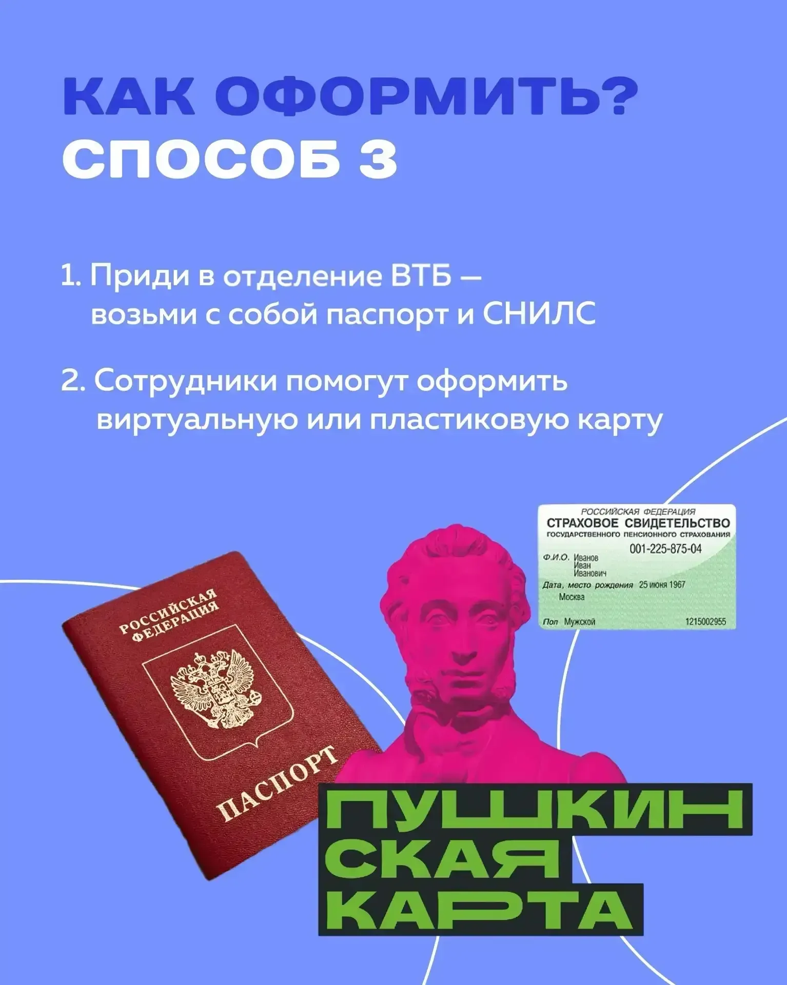 🪁 5 000 рублей на театры, концерты, кино и музеи – если вам от 14 до 22 лет  Это Пушкинская карта – 