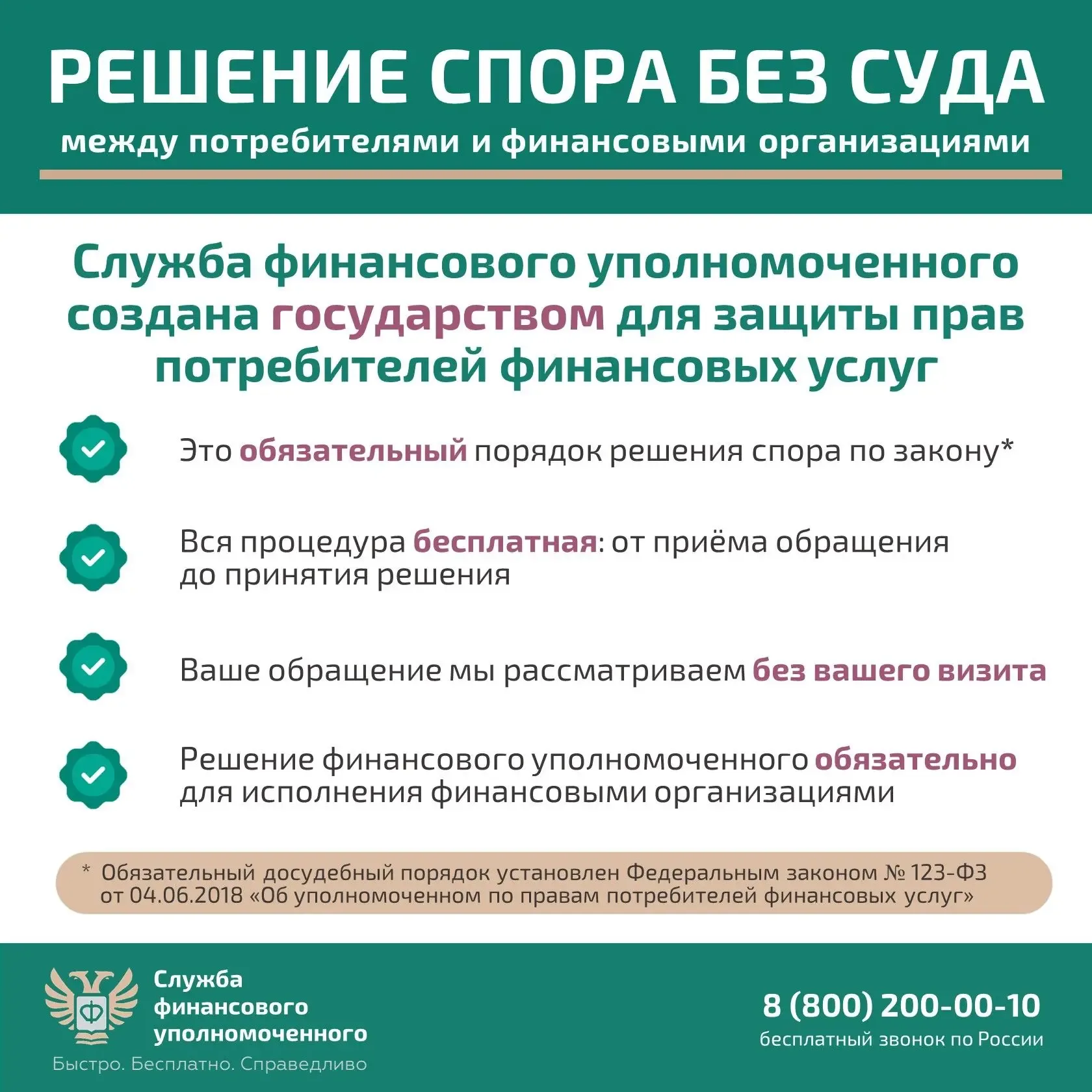 Решение спора без суда  Рассказываем, кто вам поможет бесплатно решить спор с финансовой организацие