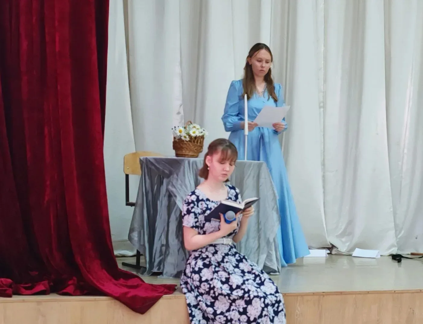 «Обломов» на школьной сцене: лень как искусство, или История одного триумфа 🎭  Актовый зал нашей шко