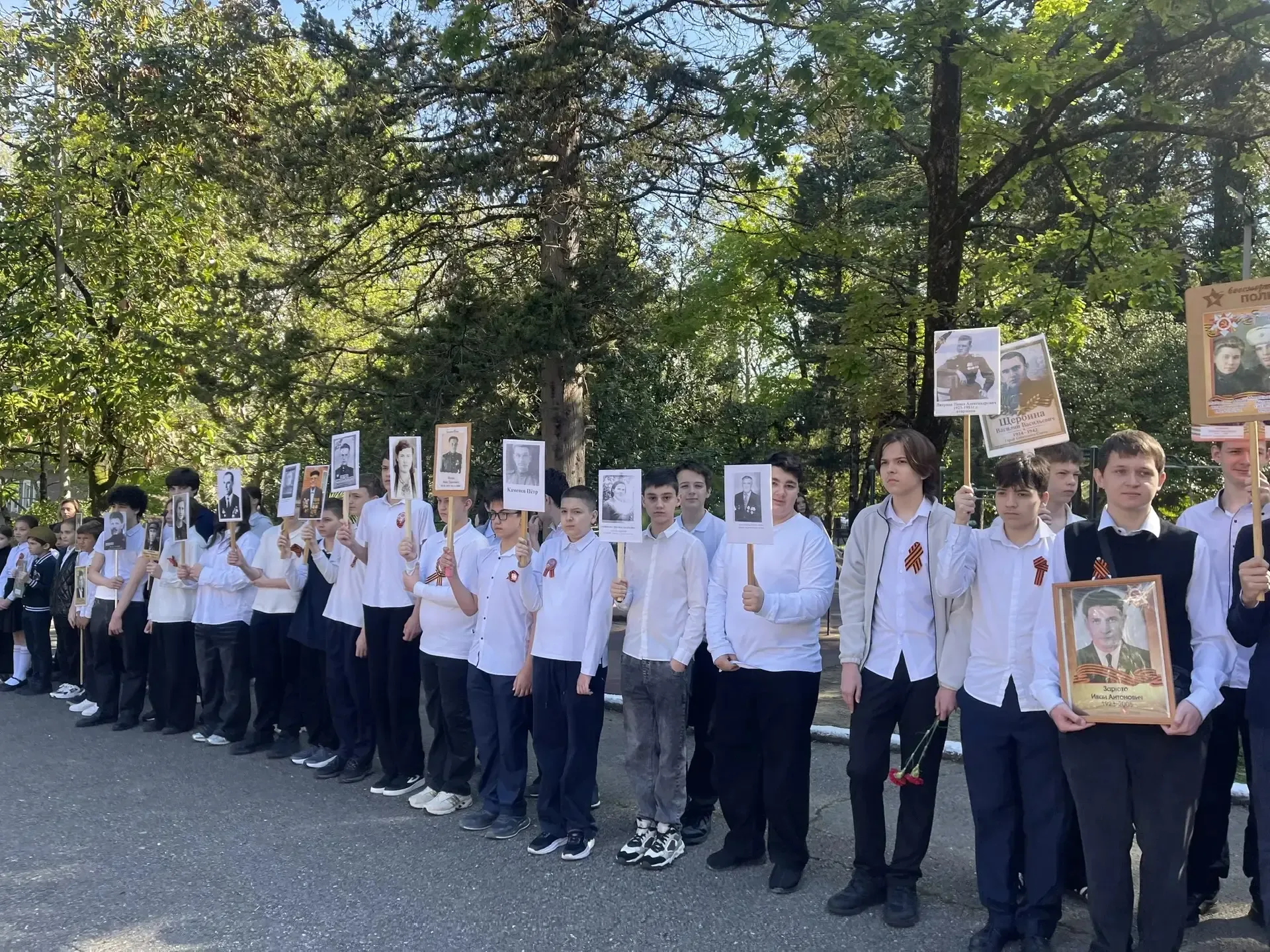 81-я годовщина Победы советского народа в Великой Отечественной войне в нашей школе началась с первы