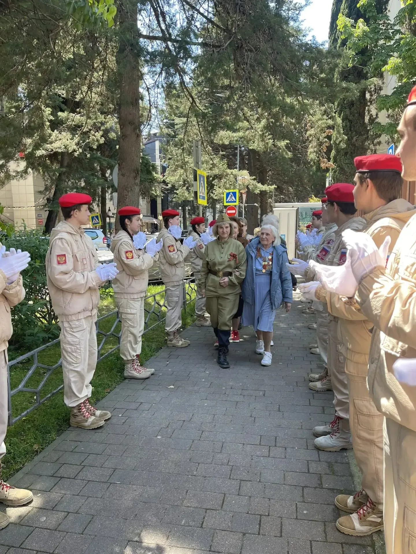 81-я годовщина Победы советского народа в Великой Отечественной войне в нашей школе началась с первы