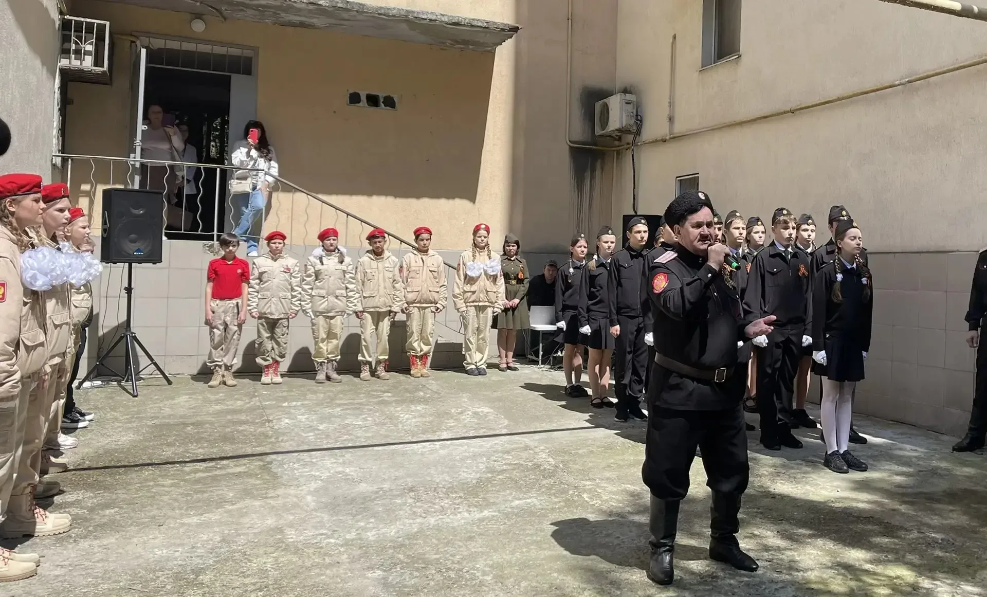 81-я годовщина Победы советского народа в Великой Отечественной войне в нашей школе началась с первы