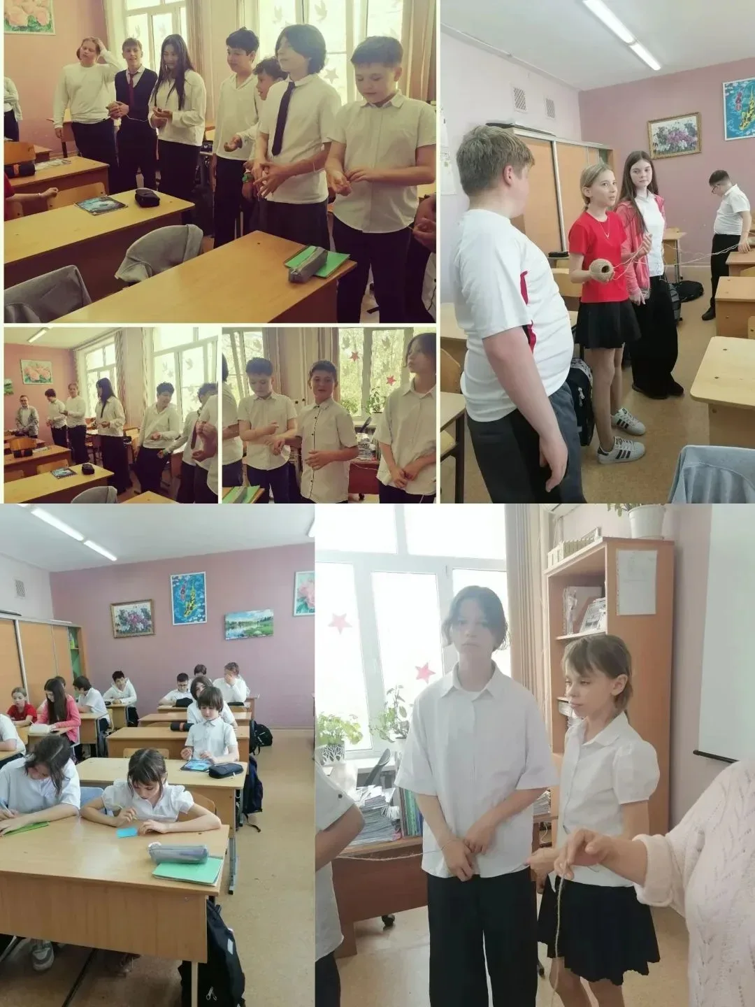🔸 Тренинг на сплочение в 6 классе: мы стали ближе!  Сегодня для 6 класса провели тренинг, направленн