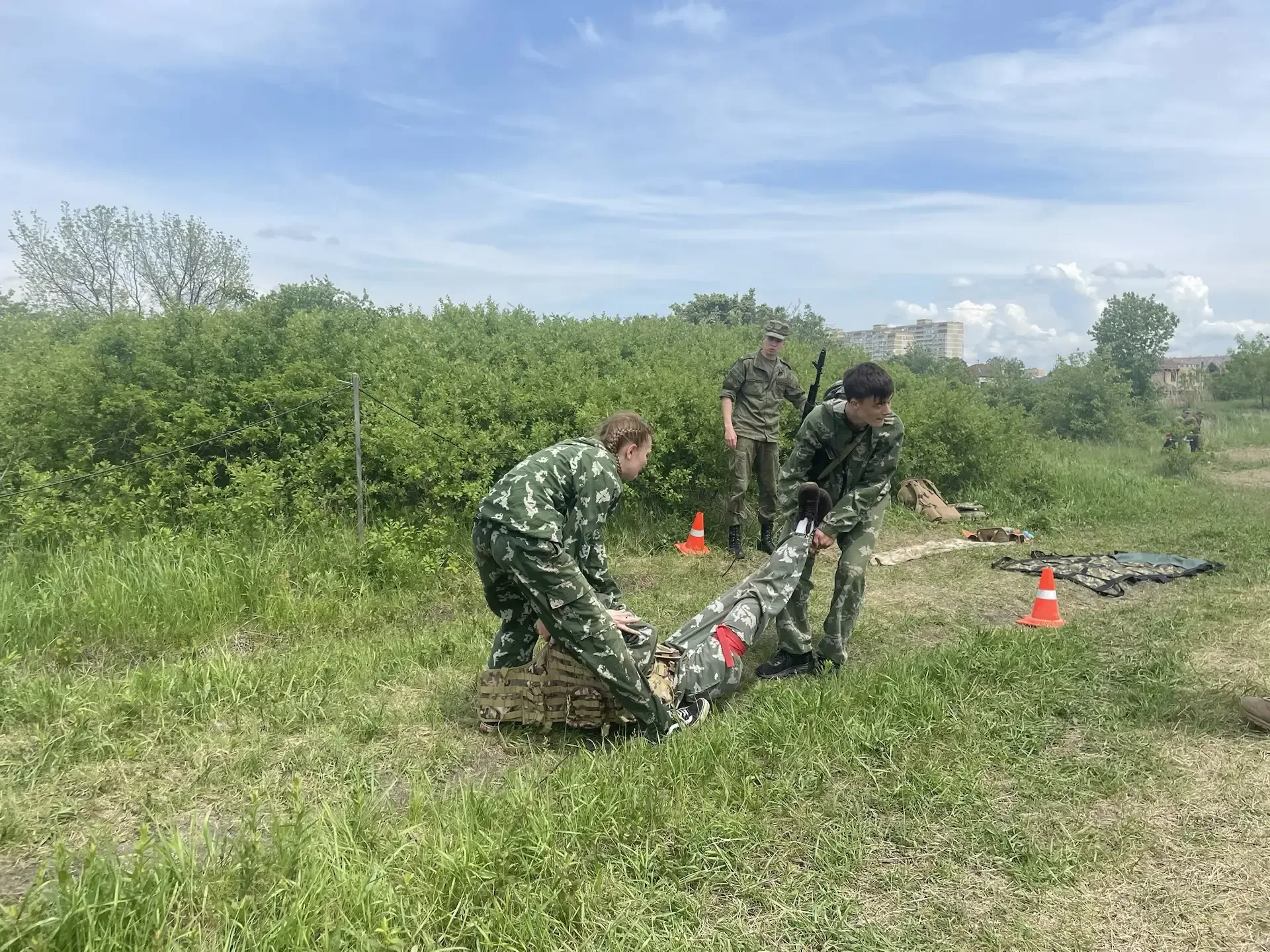 🚩Зональный этап «СЕВЕР» военно- патриотической игры "Зарница 2.0" в возрастной категории от 14 лет д