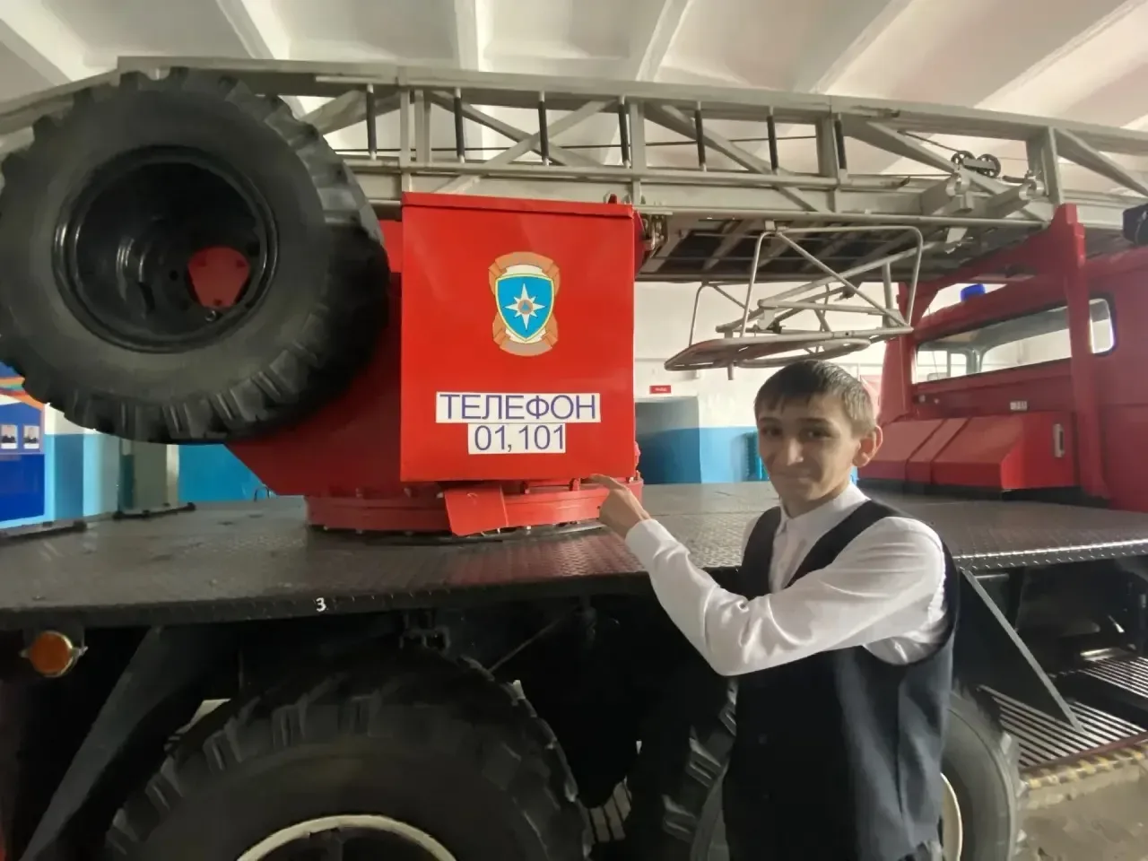В МКОУ «Комсомольская СОШ» отметили День пожарной охраны. В этот день для учащихся были организованы