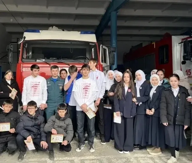 В МКОУ «Комсомольская СОШ» отметили День пожарной охраны. В этот день для учащихся были организованы