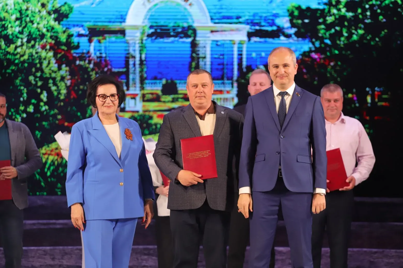 Коллектив Концессии водоснабжения – Геленджик наградили к празднику Весны и Труда  Мероприятие прошл