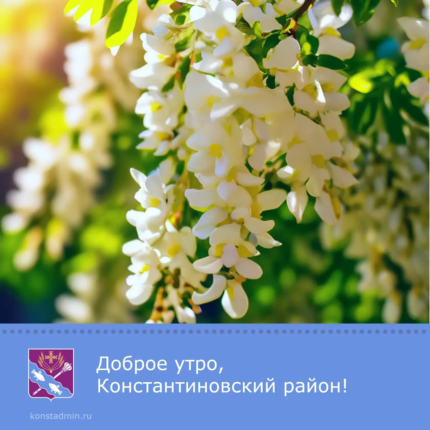 Доброе утро, уважаемые жители Константиновского района!  Пусть новый день откроет дверь в мир неизуч