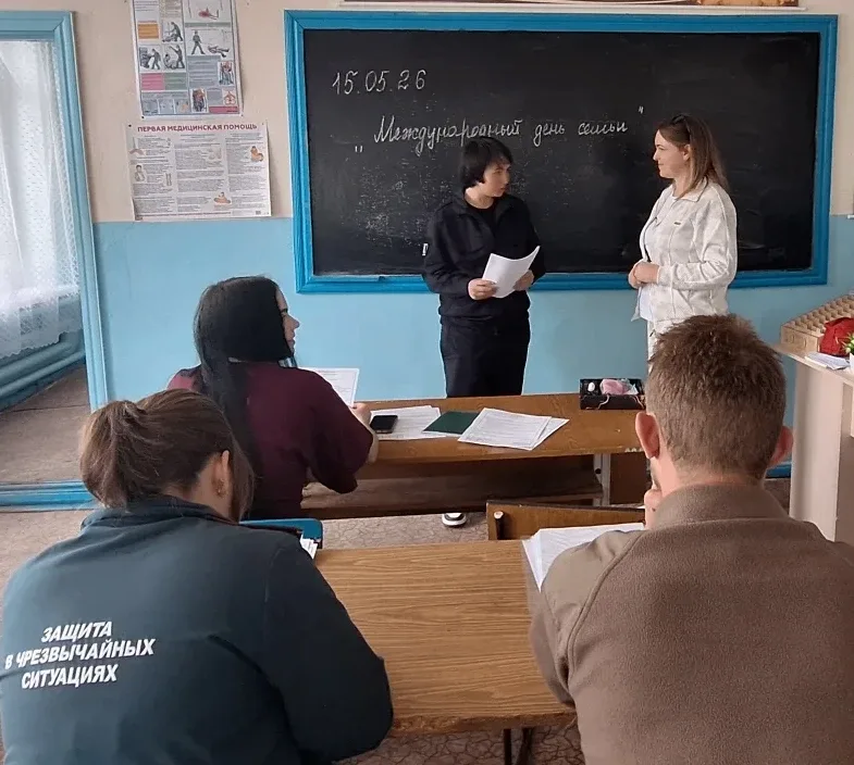 15.05.2026 г. преподаватель Медногорского филиала КЧР ГБПОО МПК «Профессионал» Норвина Я. С. провела