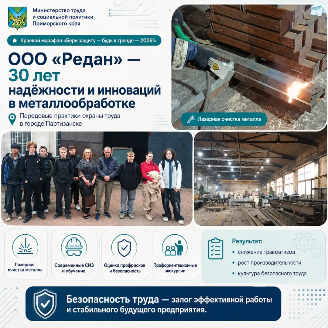⚡️Безопасность труда — залог эффективной работы и стабильного будущего предприятия  Продолжаем делит