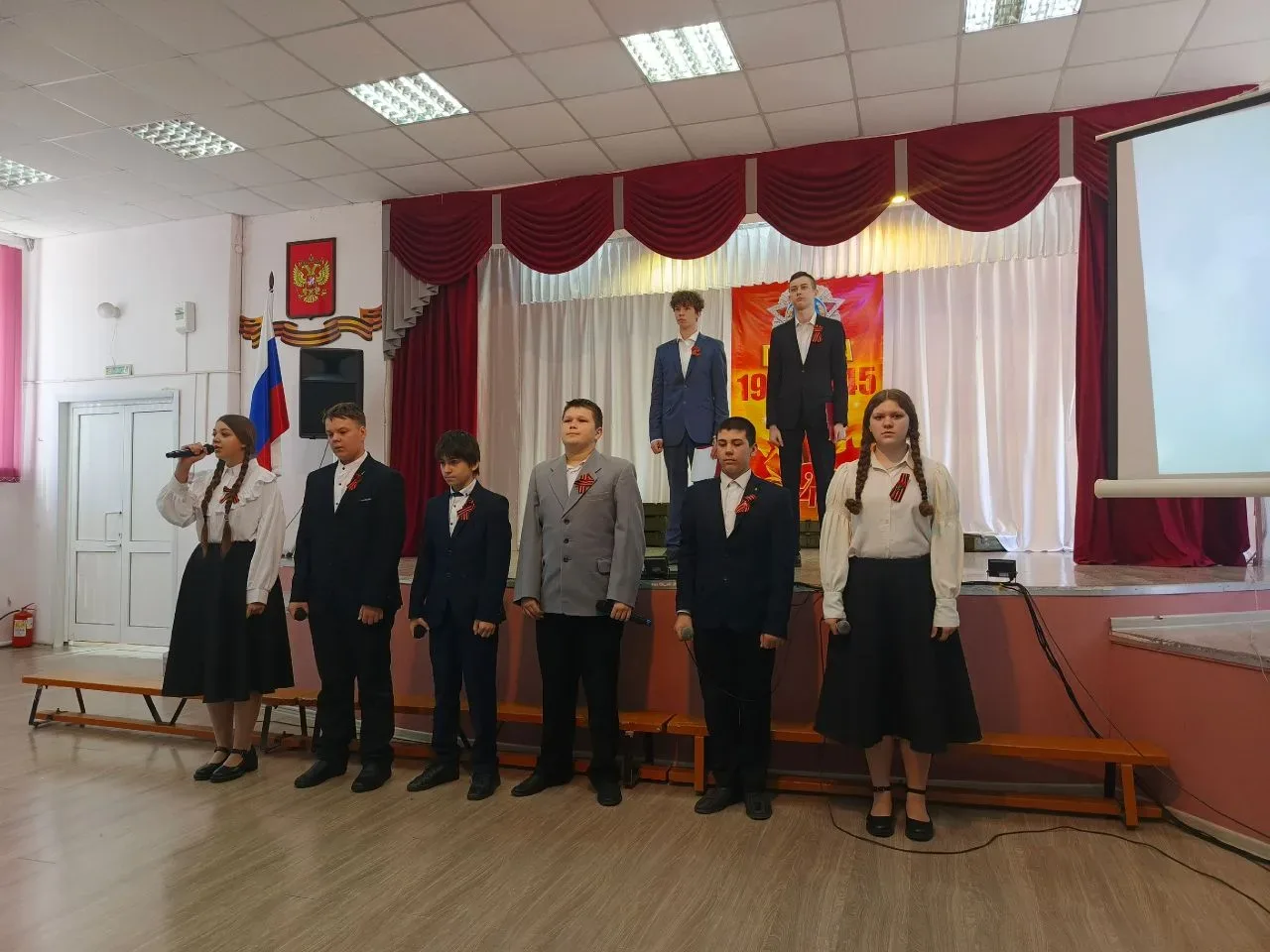 🎖️🔥 81 год спустя: мы помним, значит — живём. В нашем лицее прошёл праздник, посвящённый 81-й годовщ