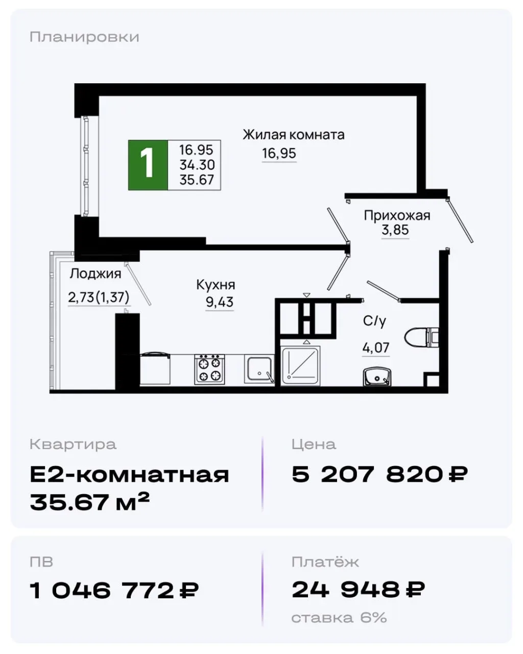 🏢 Квартиры в Ростове-на-Дону от 24 437 руб. в месяц  Нашли выгодные лоты — подойдут и для жизни, и д