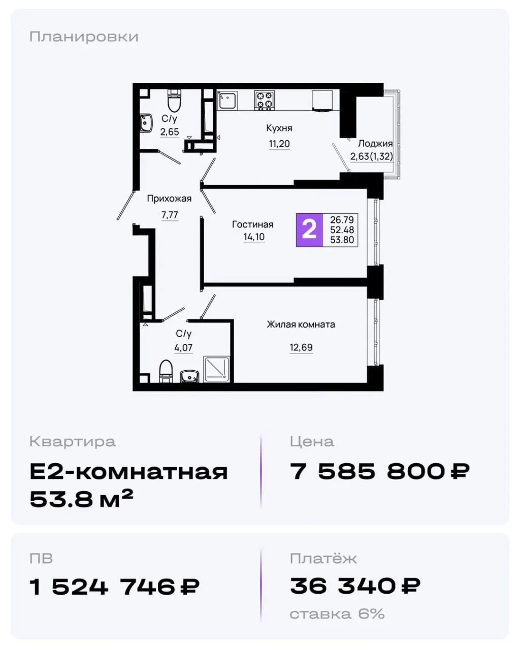 🏢 Квартиры в Ростове-на-Дону от 24 437 руб. в месяц  Нашли выгодные лоты — подойдут и для жизни, и д