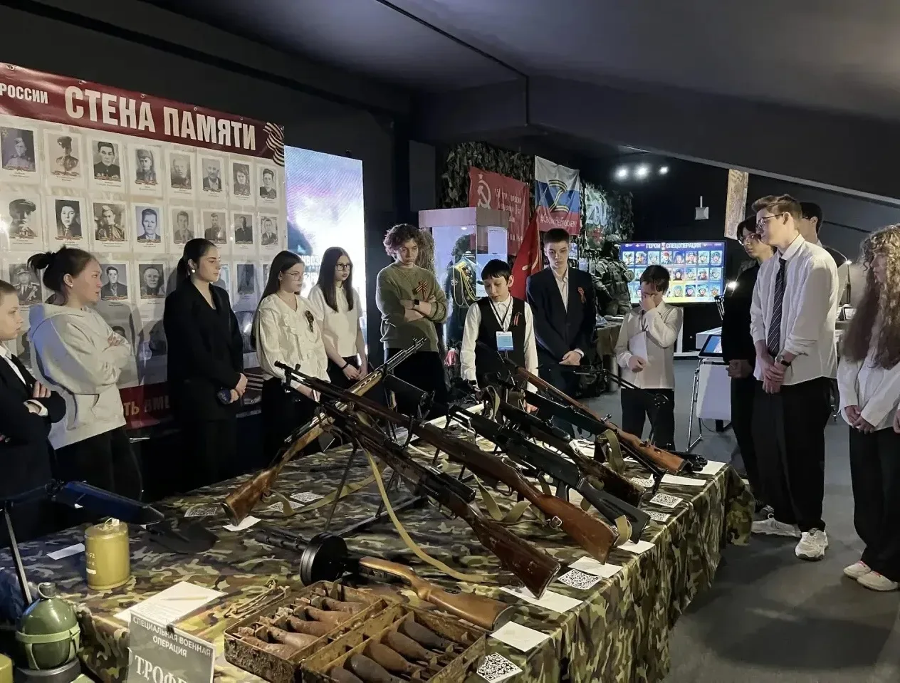 🎖️В преддверии великого праздника – Дня Победы, школьный интерактивный музей «Память сердца» распахн