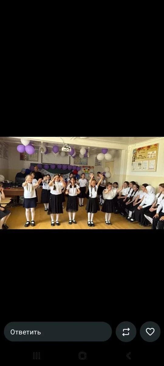 🎉 Сегодня в нашей школе состоялось важное и волнительное событие — торжественная церемония посвящени