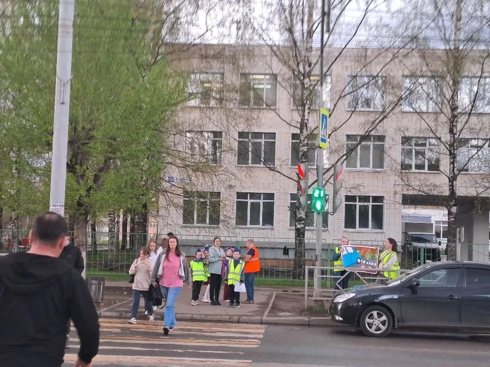 💥В нашем городе прошла масштабная акция «Безопасный переход», организованная совместно с отрядами юн