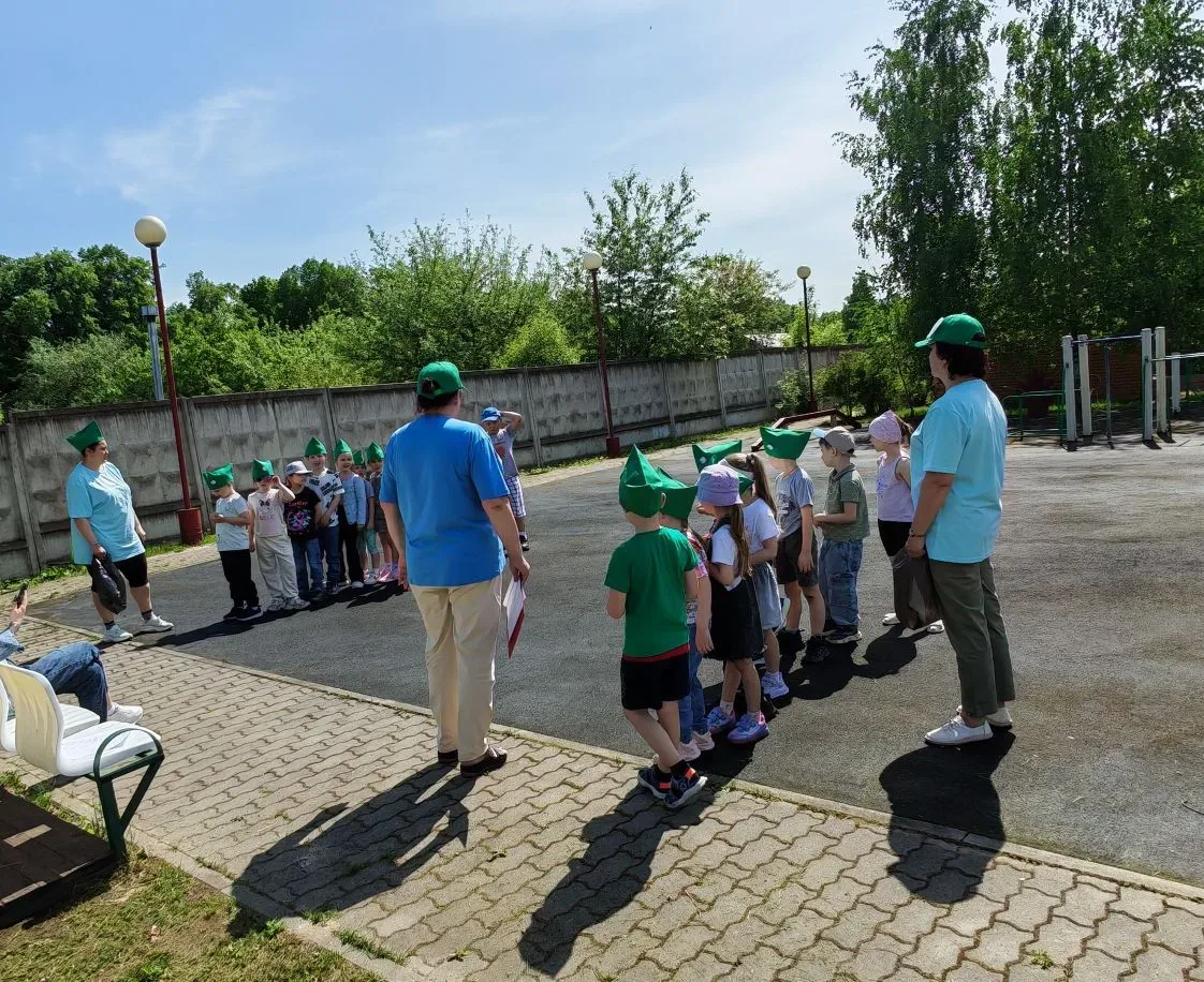 В группе "Лучики" ДО "Умка" МБОУ "Эффективная школа" прошел экологический марафон, целью которого ст