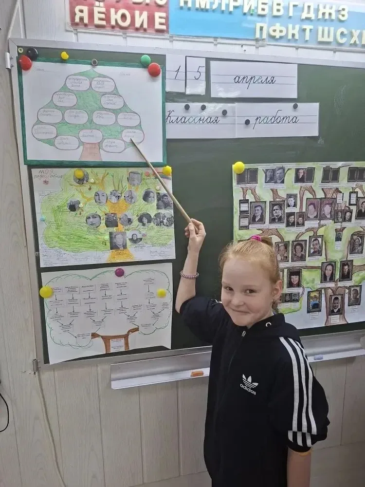 Семейные истории оживают во 2Д классе МБОУ «Эффективная школа»! 📜👨‍👩‍👧‍👦  В корпусе 4 школы №5, во 2