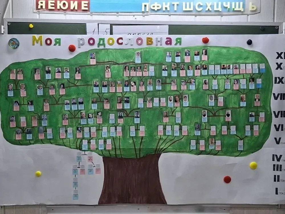 Семейные истории оживают во 2Д классе МБОУ «Эффективная школа»! 📜👨‍👩‍👧‍👦  В корпусе 4 школы №5, во 2