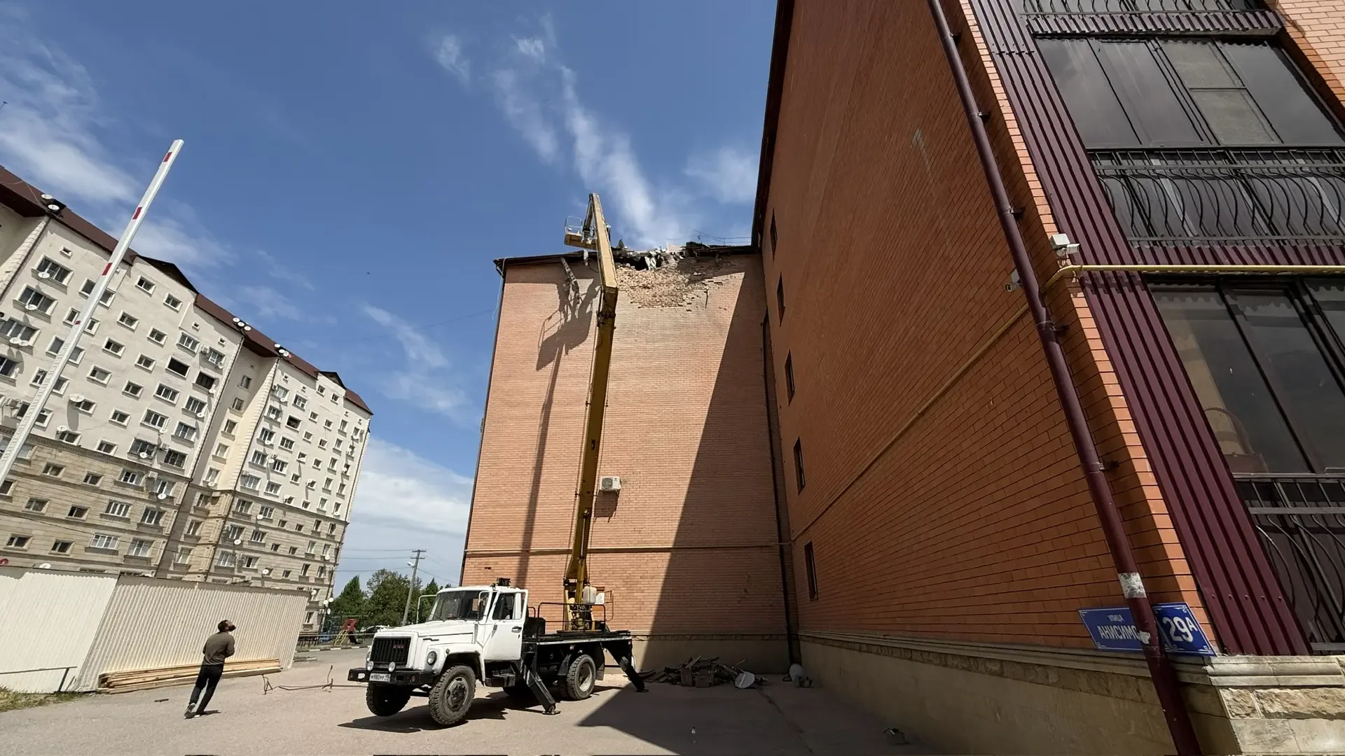 В Чечне успешно отразили атаку украинских БПЛА.  Сегодня утром в Чеченской Республике военные и прав