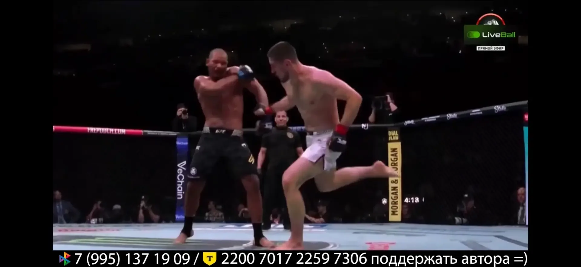 В ночь на 10 мая на UFC 328 прошел бой в среднем весе между Байсангуром Сусуркаевым (12−0) и Джорден