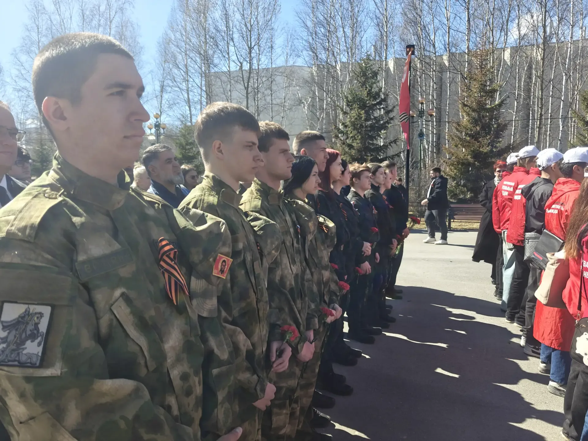«Никто не забыт, ничто не забыто»  💥Сегодня студенты нашего колледжа приняли участие в торжественном