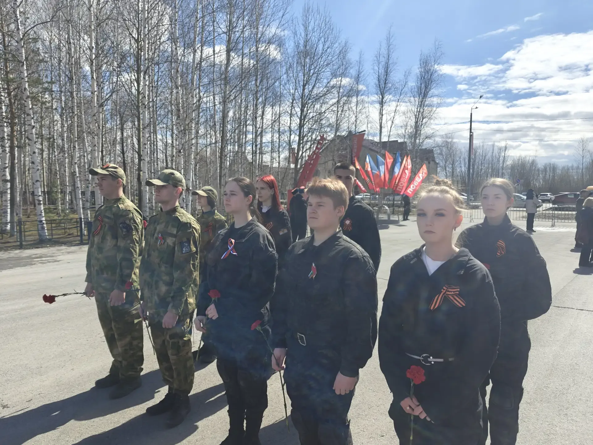 «Никто не забыт, ничто не забыто»  💥Сегодня студенты нашего колледжа приняли участие в торжественном