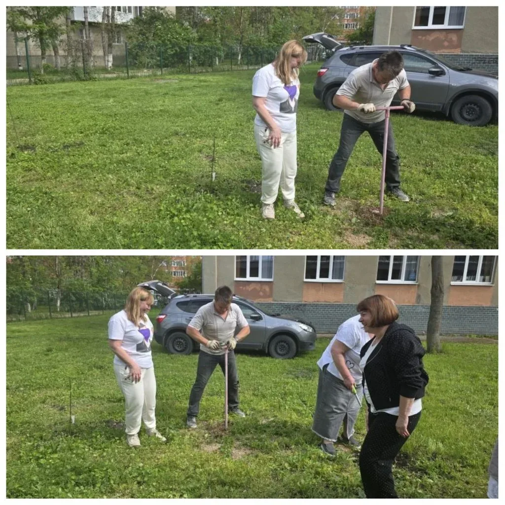В рамках государственной программы "Сады Памяти" Селекционно-генетический центр им. И. В. Мичурина п