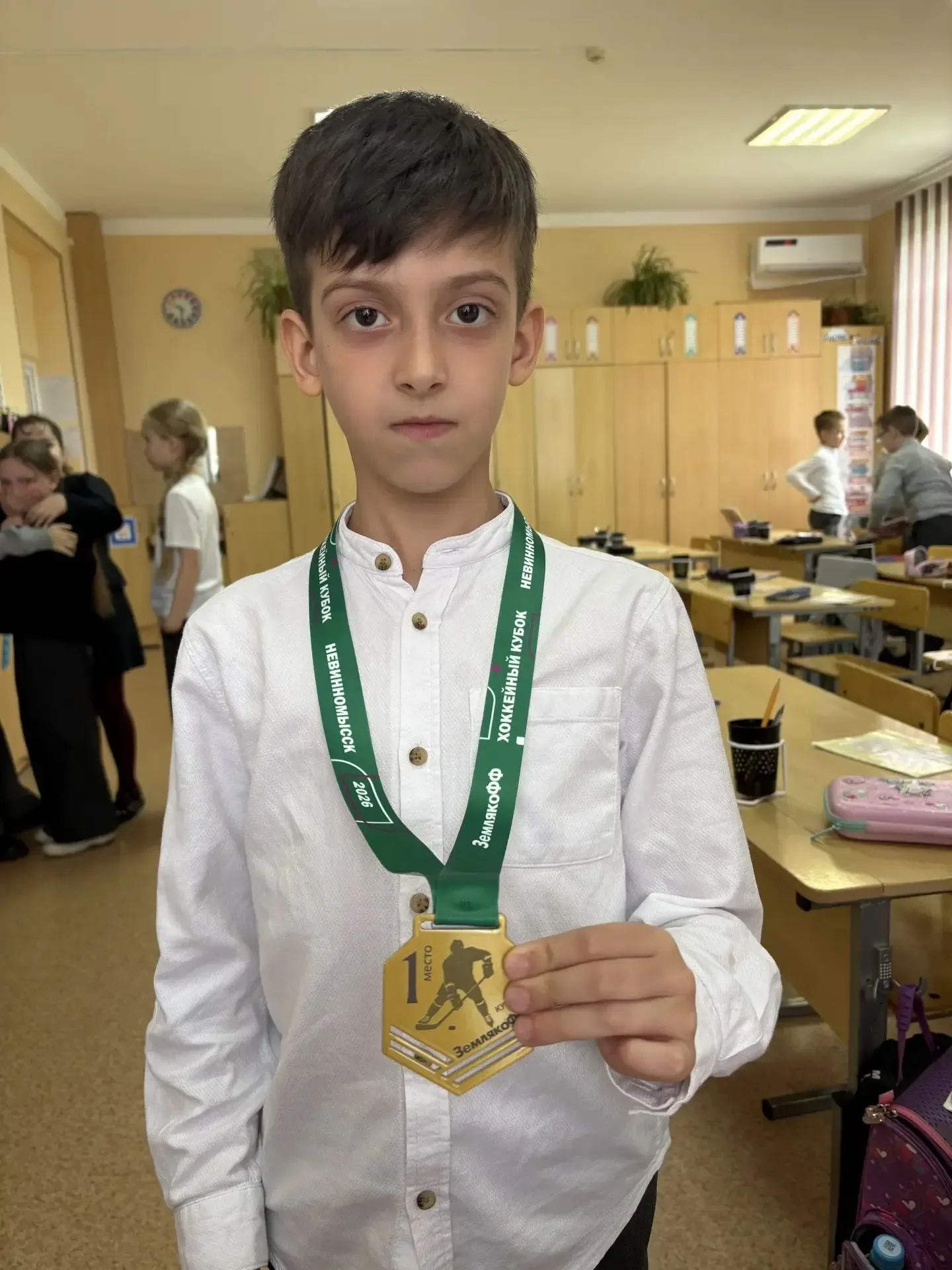Поздравляем Овчиева Алика и сборную «Наследие» с великолепной победой в турнире по хоккею! 🥅🏒  Занят