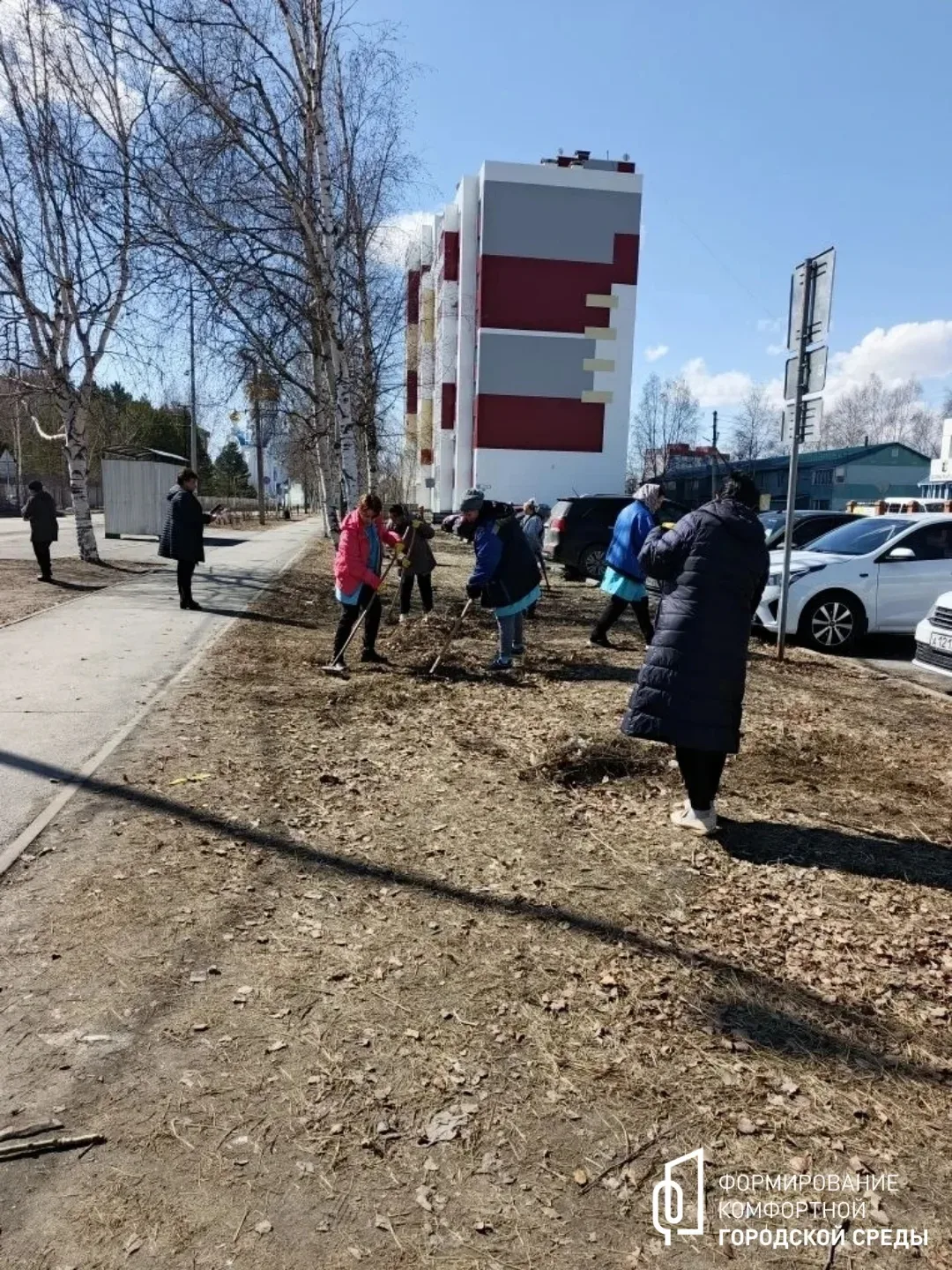 Сегодня школой проведëн Всероссийский субботник, в котором приняли участие более 100 человек.
