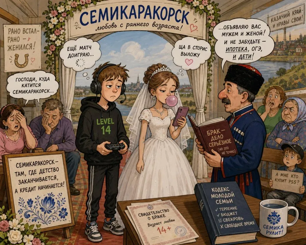 ⚡ Снизить брачный возраст до 14–15 лет — новый способ борьбы с демографией?  В информационном поле п
