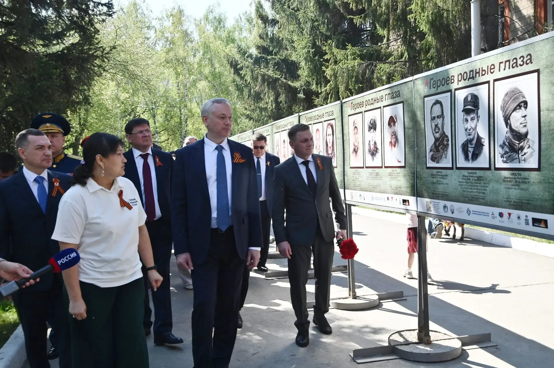 9 мая 2026 года на мемориальном комплексе «Монумент Славы» в Новосибирске состоялось торжественное м