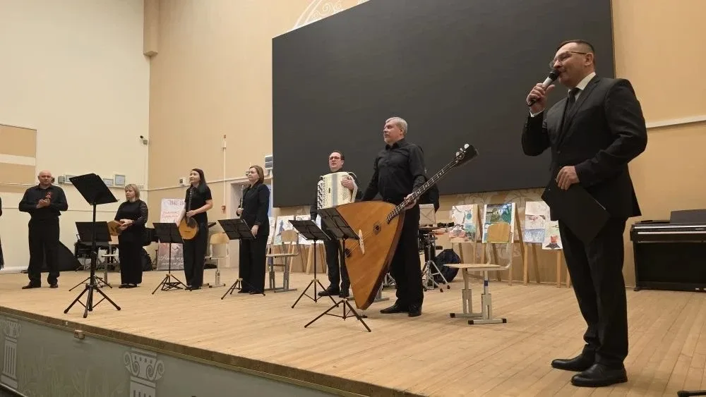 🎵 Великая история в каждой ноте! Сегодня, 13.05.2026 г. нашей школе состоялось чудесное событие.   К