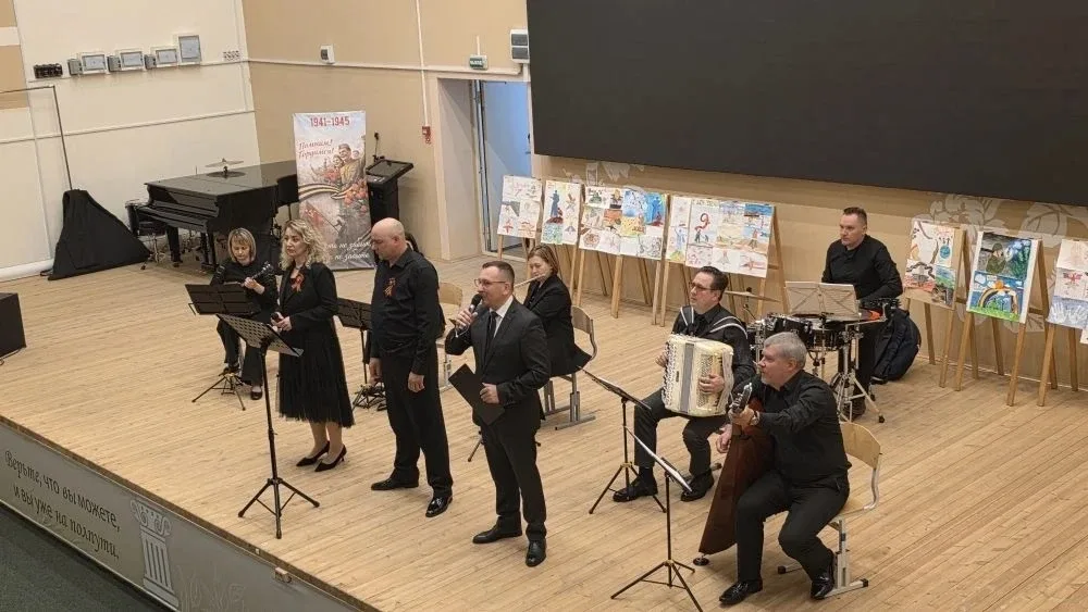 🎵 Великая история в каждой ноте! Сегодня, 13.05.2026 г. нашей школе состоялось чудесное событие.   К
