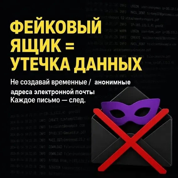 Использование подложных электронных ящиков, иностранных мессенджеров в служебной деятельности недопу